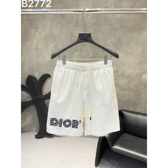 DIOR Men's Logo-Print Cotton Shorts